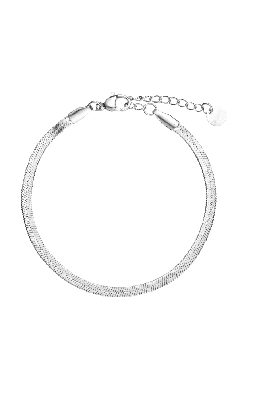 Smykkeli Copenhagen Armbånd - Chicago - Silver Colour