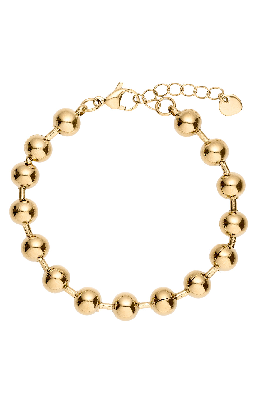 Smykkeli Copenhagen Armbånd - Chunky Bobble - Gold Colour