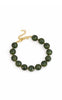 Smykkeli Copenhagen Armbånd - City Pearl - Green