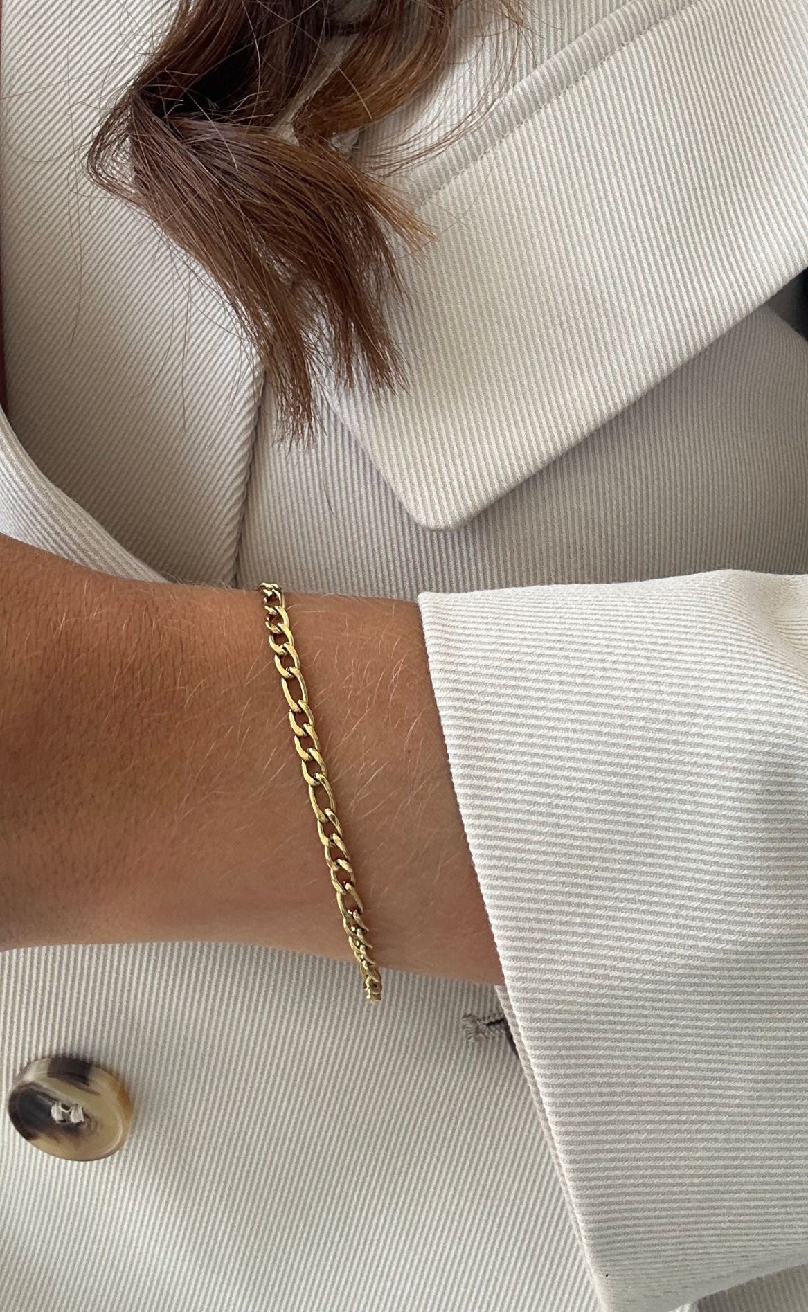Smykkeli Copenhagen Armbånd - Figaro - Golden Colour