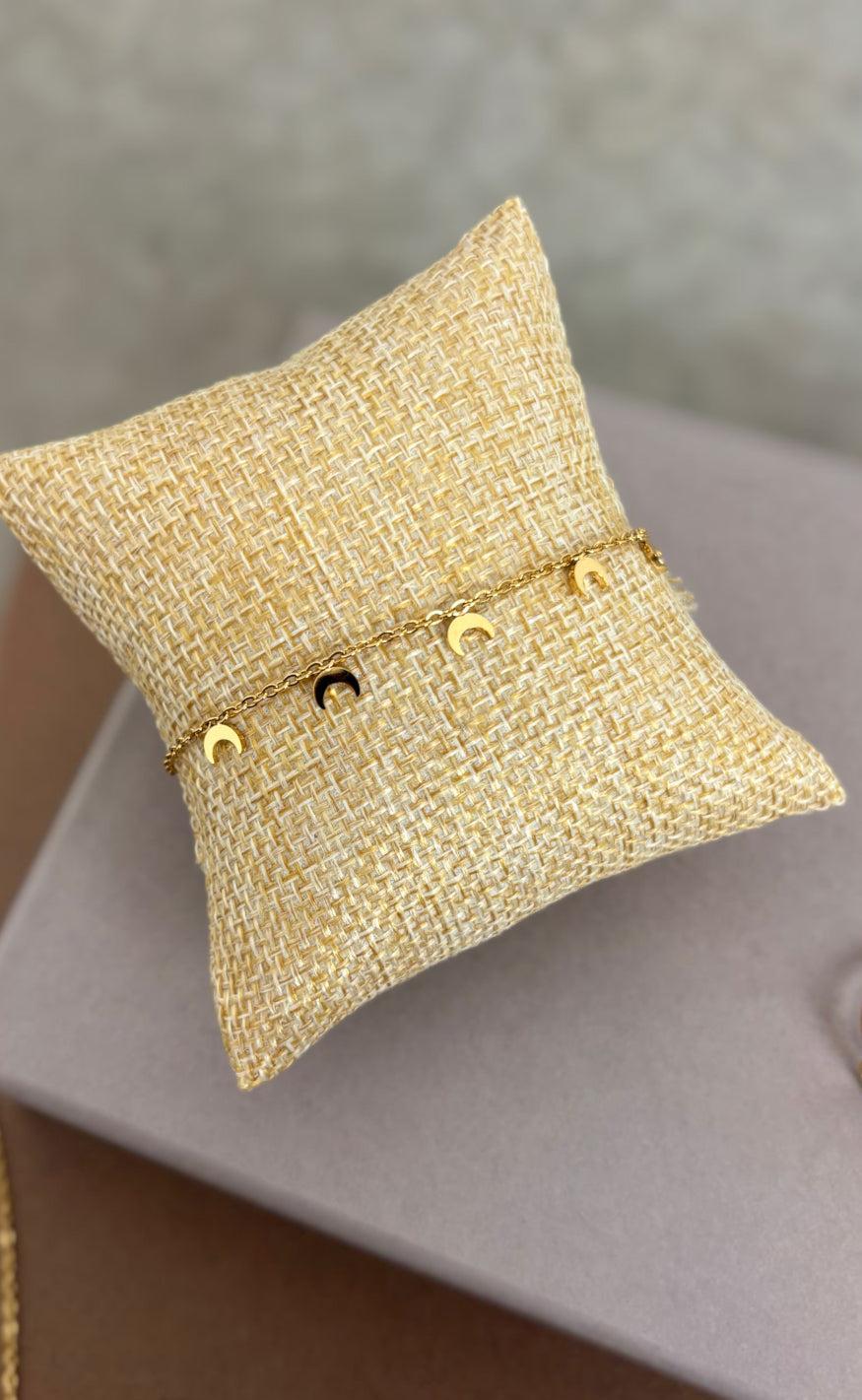 Smykkeli Copenhagen Armbånd - Oslo Moon - Gold Colour