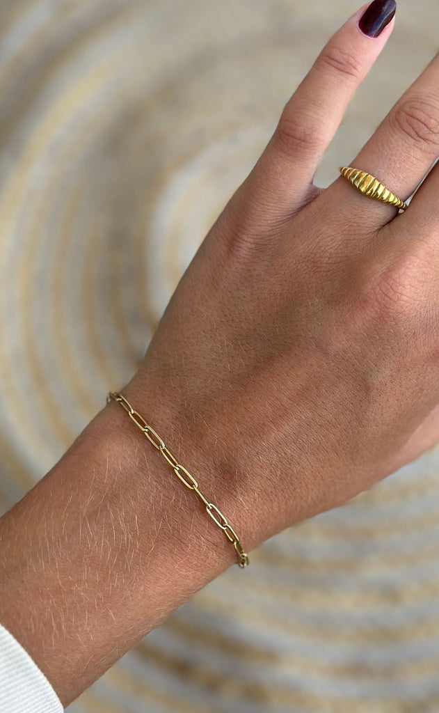 Smykkeli Copenhagen Armbånd - Santiago - Gold Colour