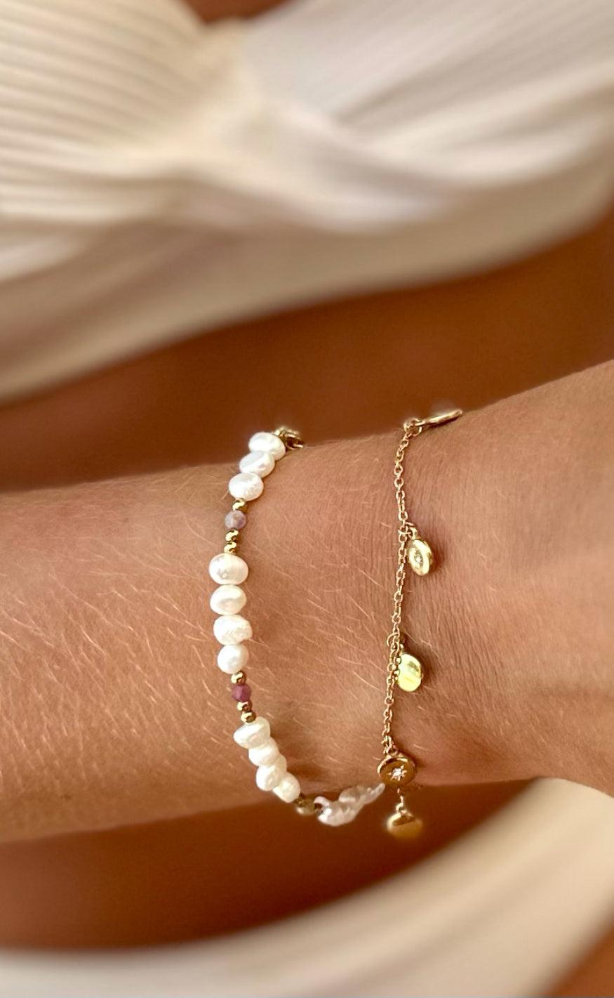 Smykkeli Copenhagen Armbånd - Seoul Pearl