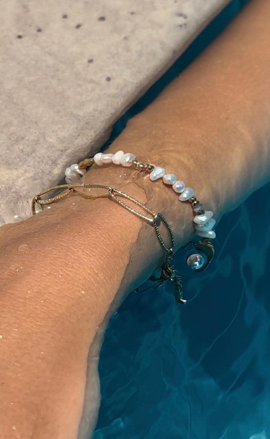 Smykkeli Copenhagen Armbånd - Seoul Pearl