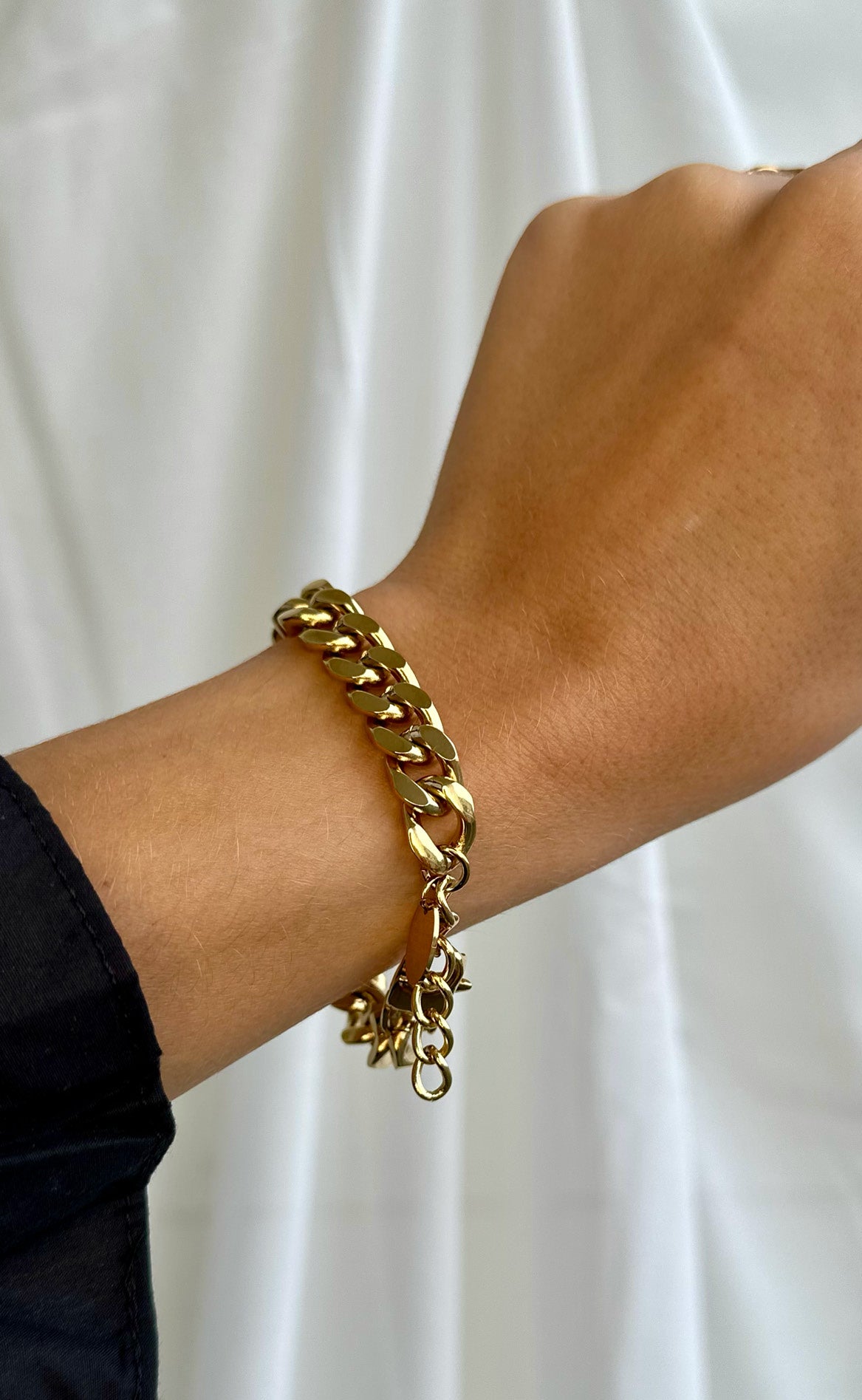 Smykkeli Copenhagen Armbånd - Venice - Gold Colour Chain
