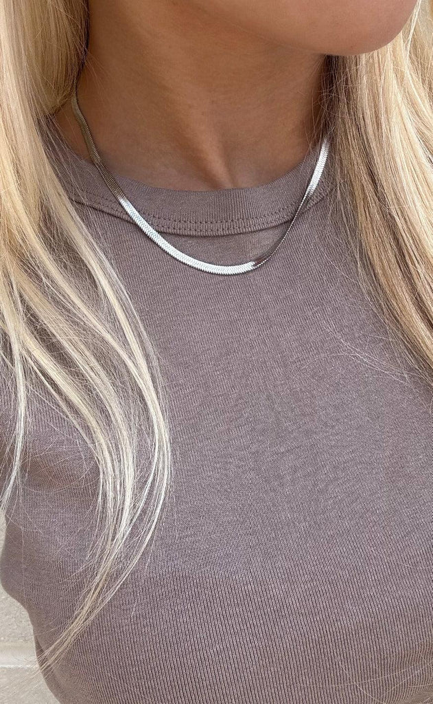 Smykkeli Copenhagen Halskæde - Chicago - Silver Colour