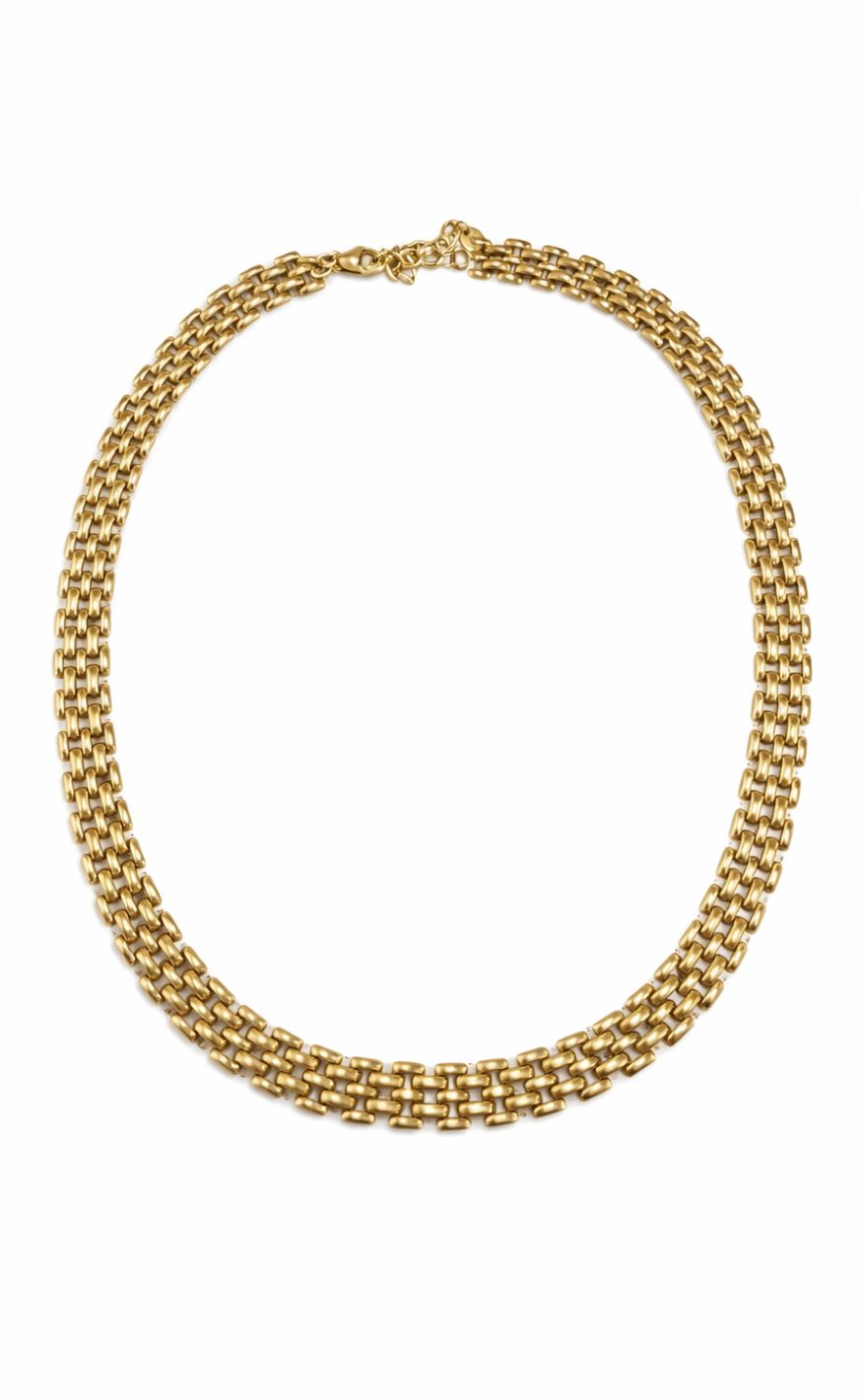 Smykkeli Copenhagen Halskæde - Faye - Gold Colour