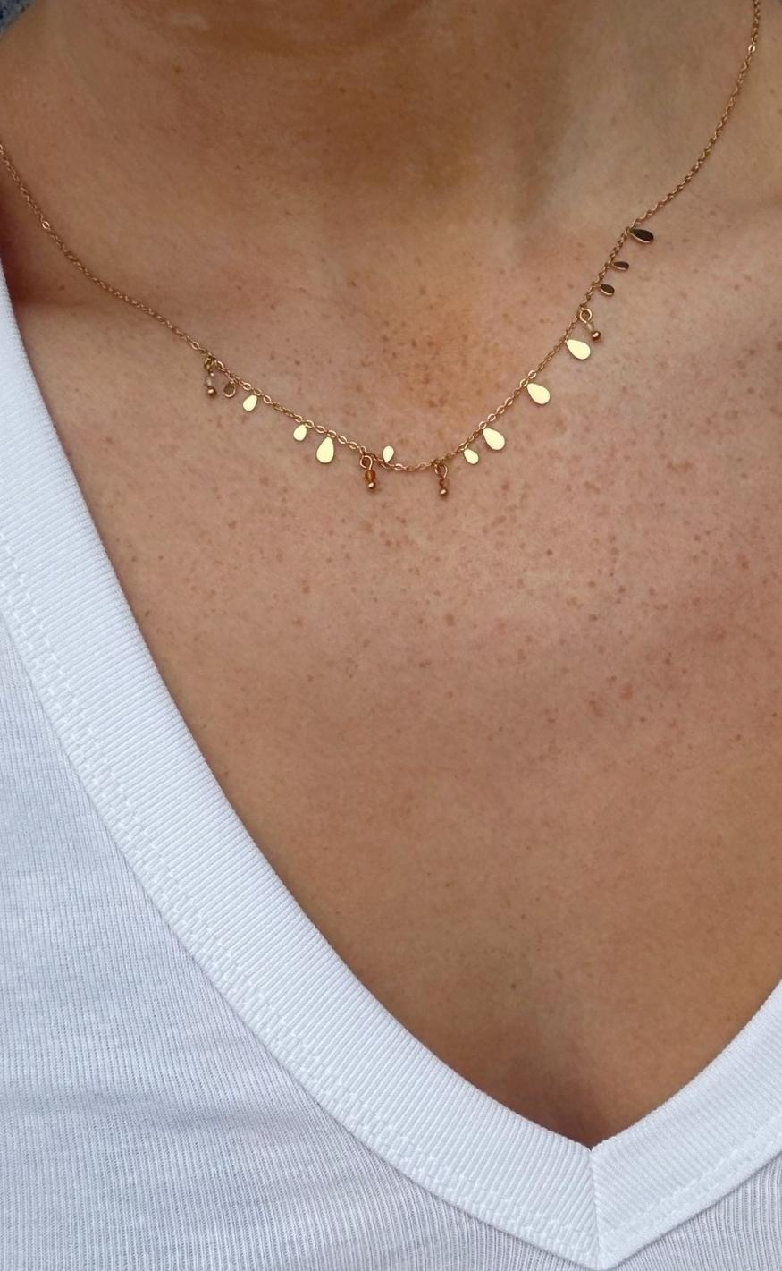 Smykkeli Copenhagen Halskæde - Miami - Gold Colour