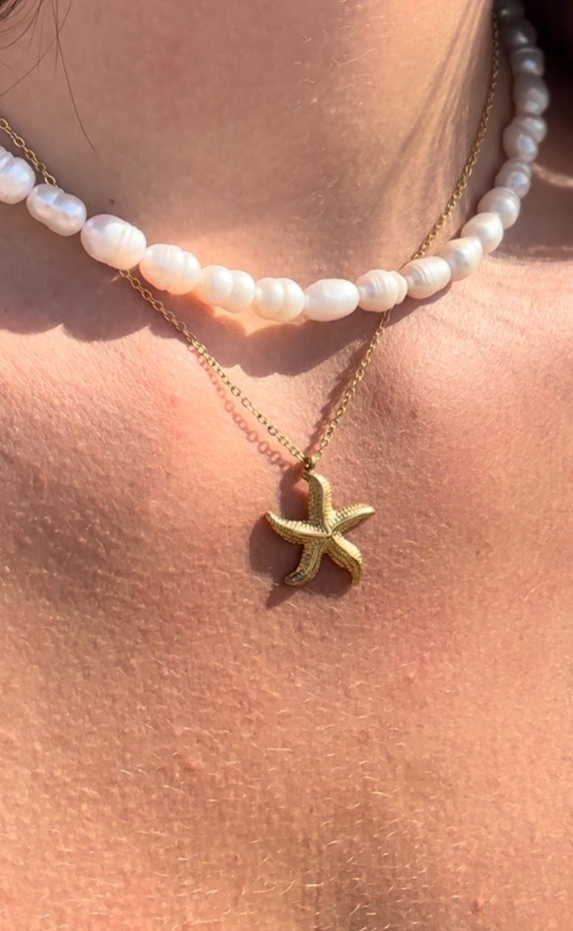 Smykkeli Copenhagen Halskæde - Starfish - Golden