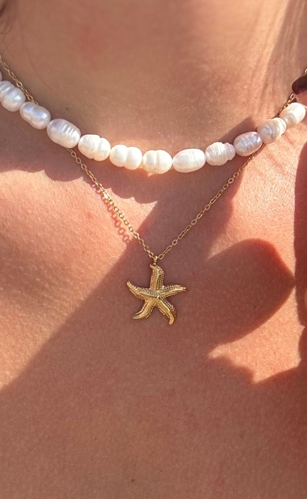 Smykkeli Copenhagen Halskæde - Starfish - Golden