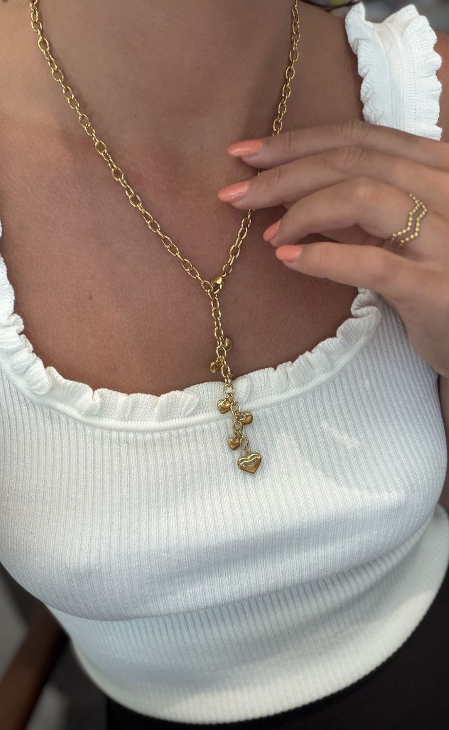 Smykkeli Copenhagen Halskæde - Suri - Gold Colour