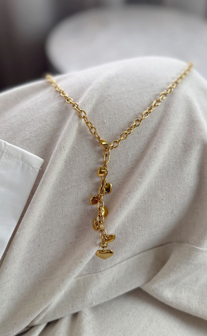 Smykkeli Copenhagen Halskæde - Suri - Gold Colour