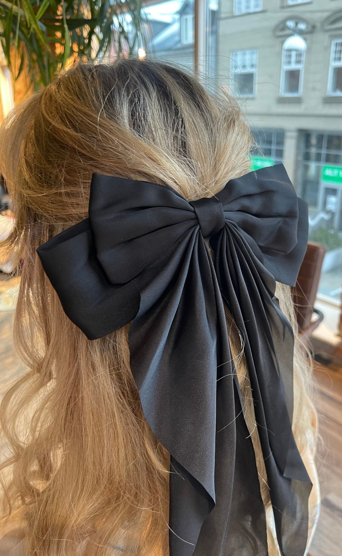 Smykkeli Copenhagen Hårpynt - Big Bow - Black