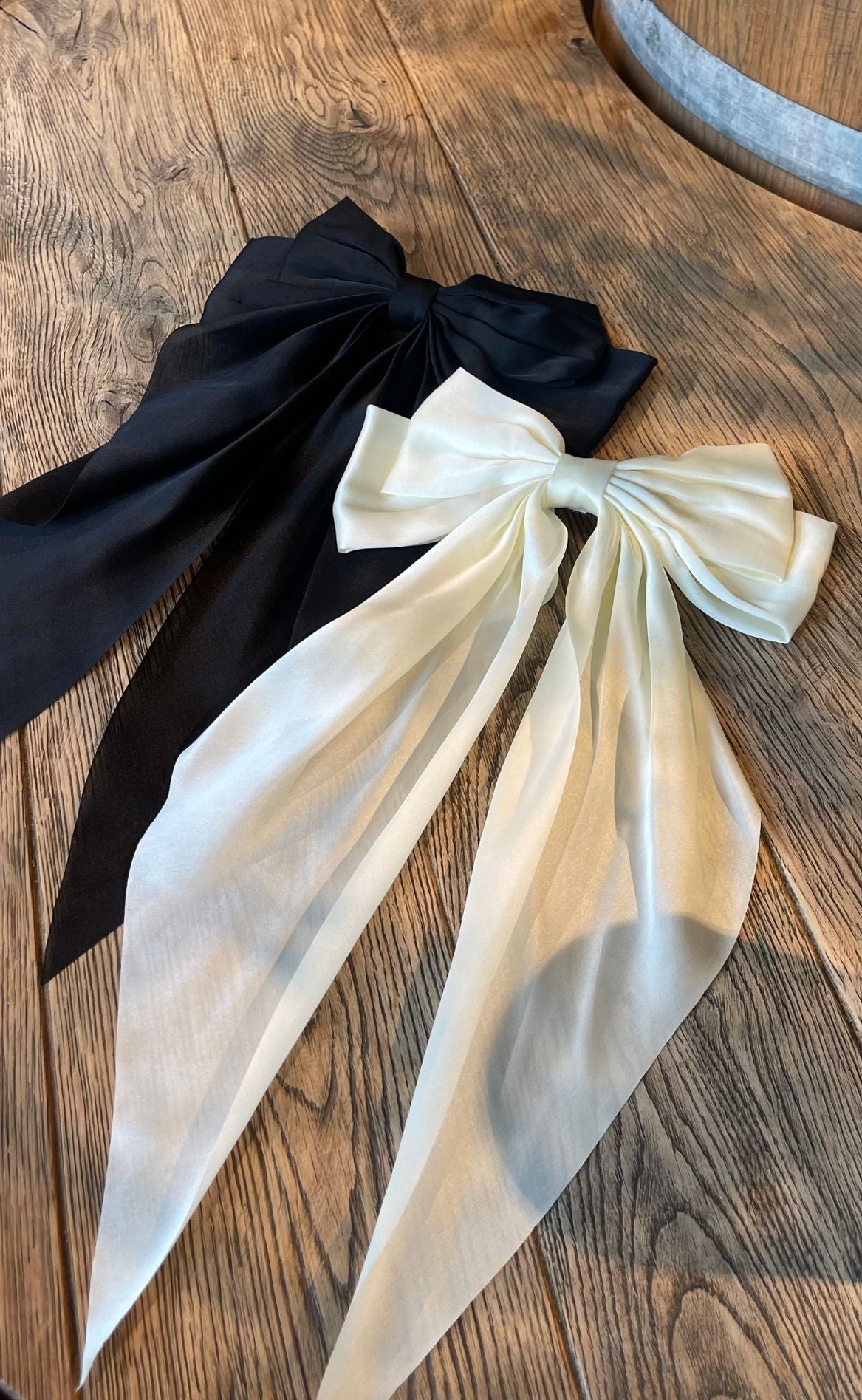 Smykkeli Copenhagen Hårpynt - Big Bow - Black