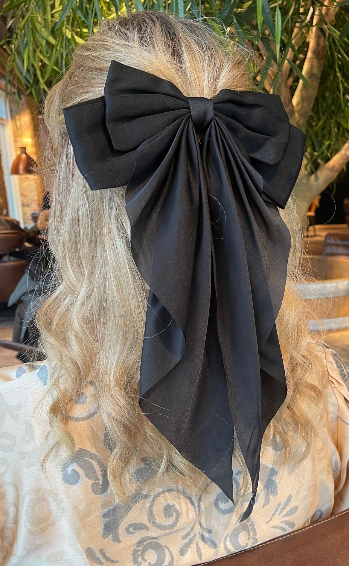Smykkeli Copenhagen Hårpynt - Big Bow - Black