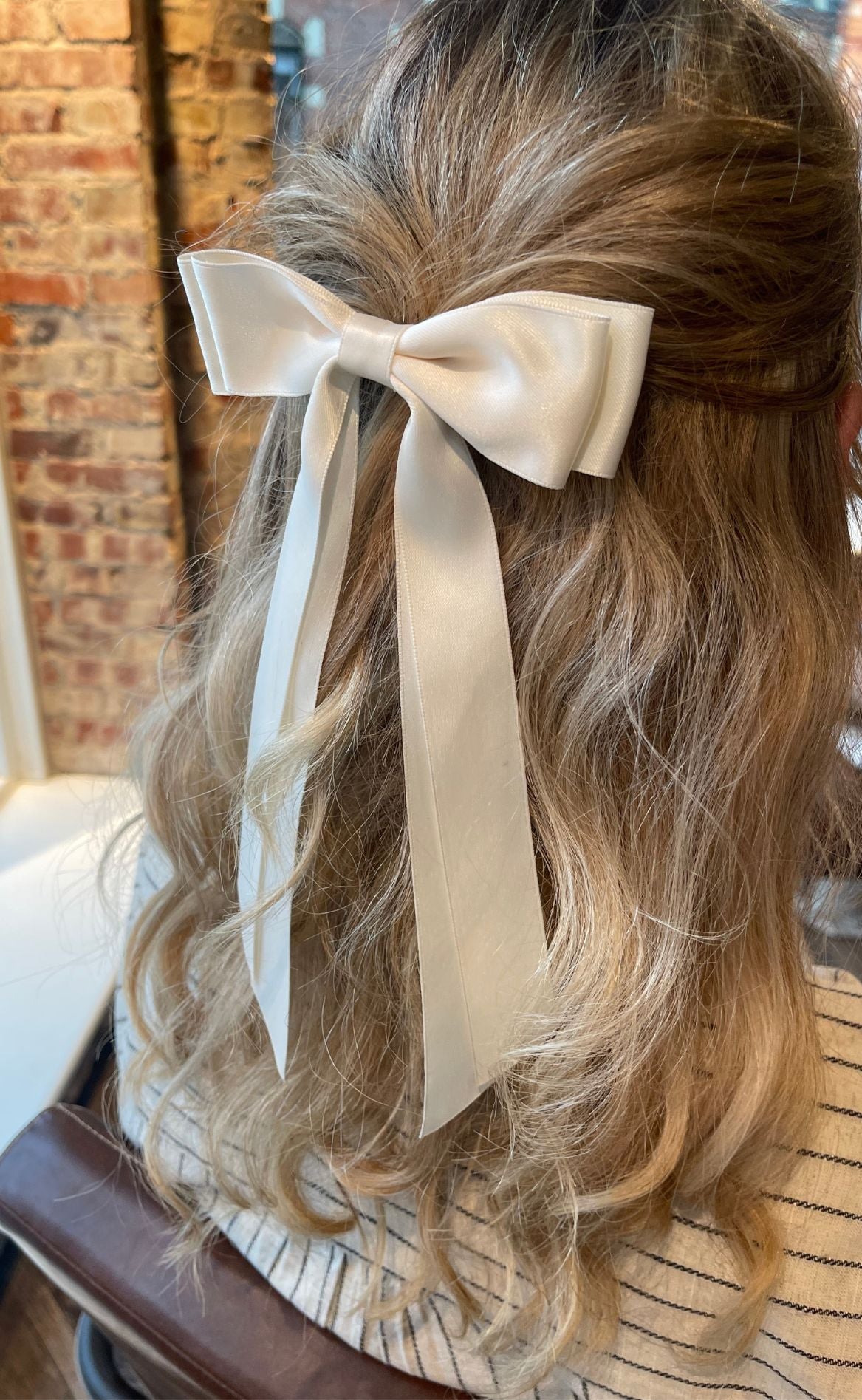 Smykkeli Copenhagen Hårpynt - Bow - Off White