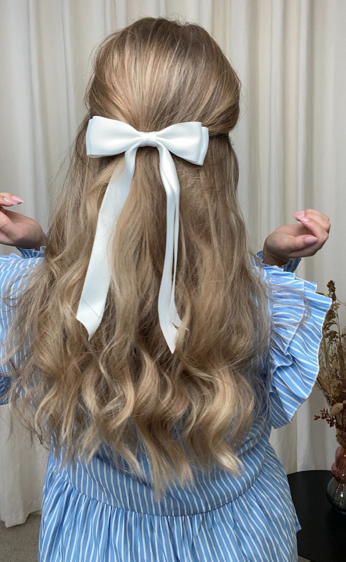Smykkeli Copenhagen Hårpynt - Bow - White