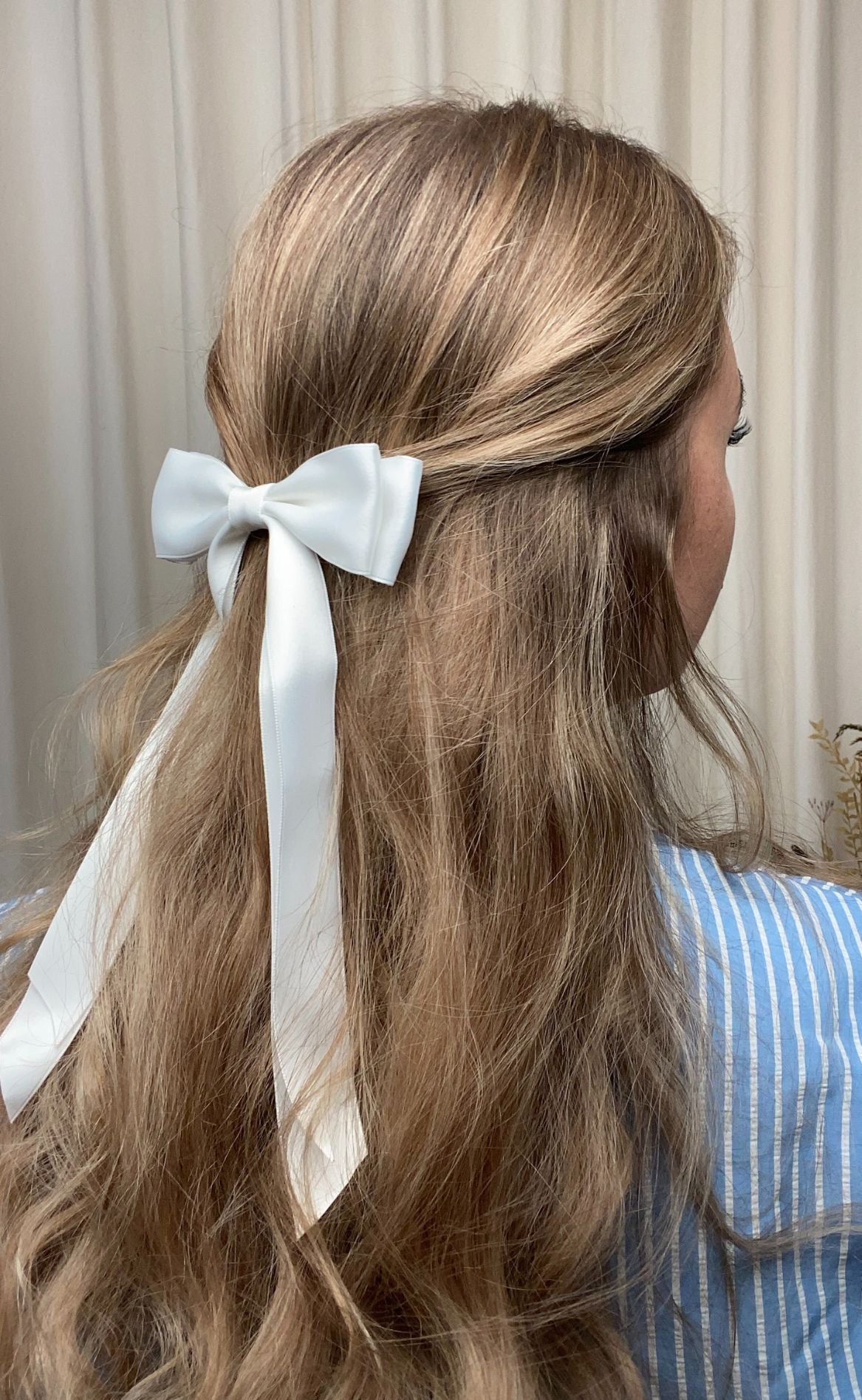 Smykkeli Copenhagen Hårpynt - Bow - White