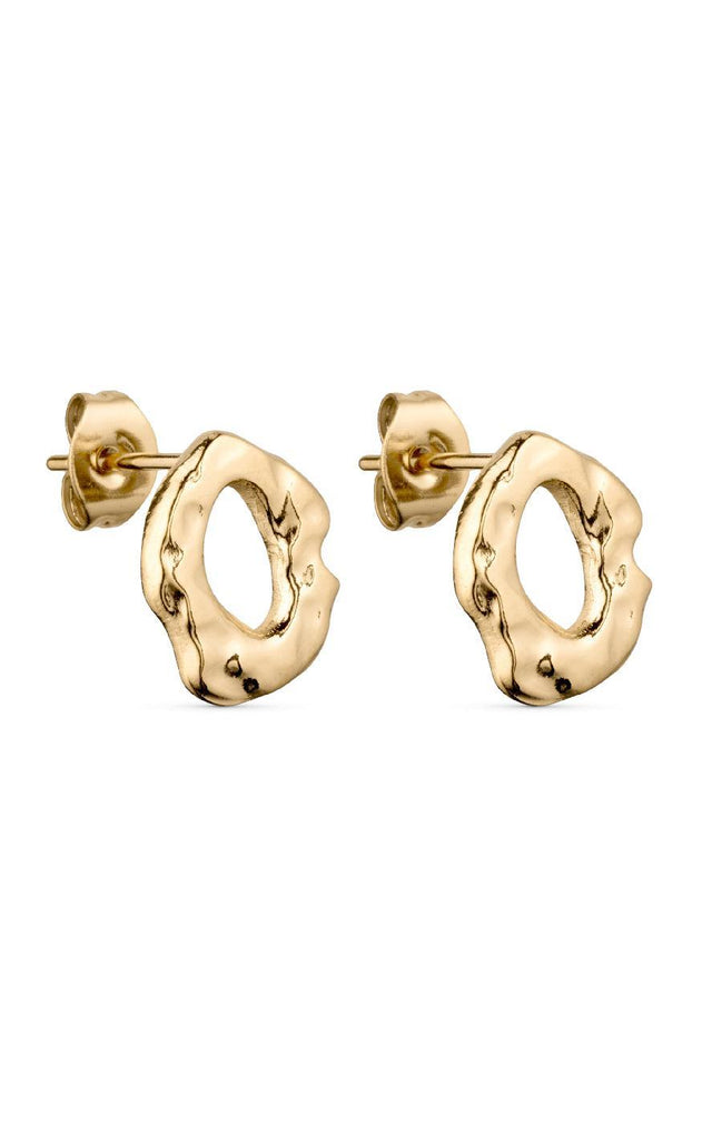 Smykkeli Copenhagen Øreringe - Augusta - Gold Colour