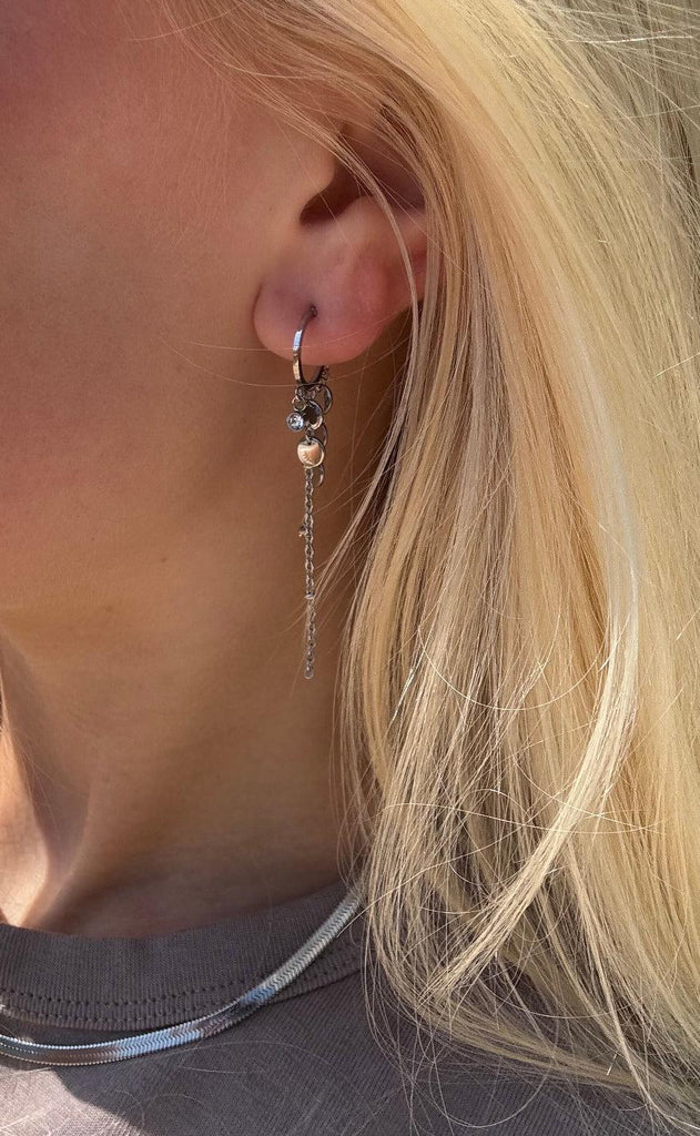 Smykkeli Copenhagen Øreringe - Denver - Silver Colour