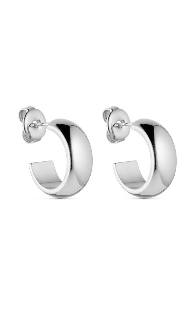 Smykkeli Copenhagen Øreringe / Hoops - Dubai - Silver Colour