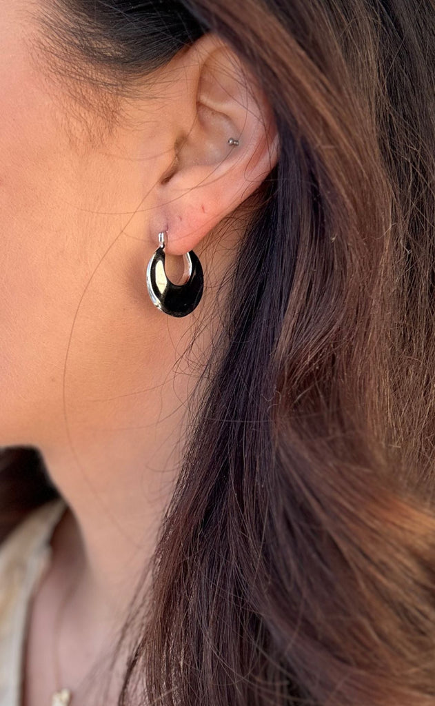 Smykkeli Copenhagen Øreringe - Kaya - Silver Colour