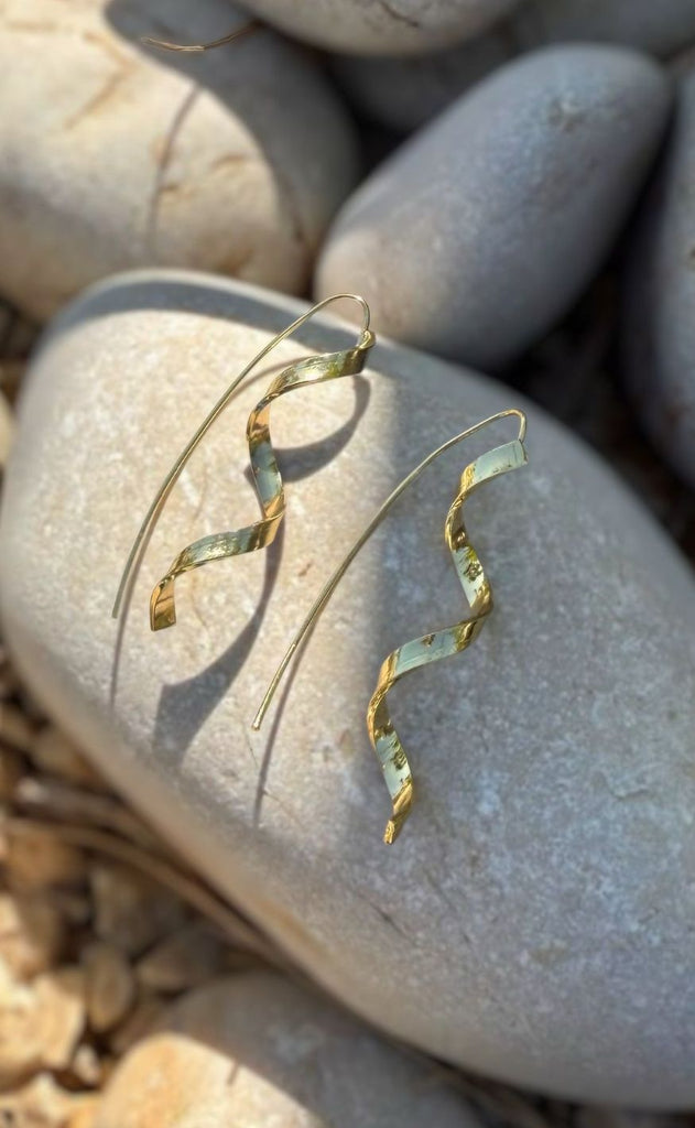 Smykkeli Copenhagen Øreringe - Los Angeles - Gold Colour