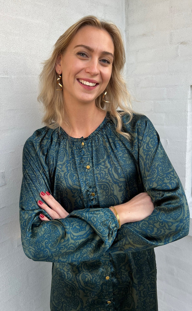 Smykkeli Copenhagen Øreringe - Los Angeles - Gold Colour