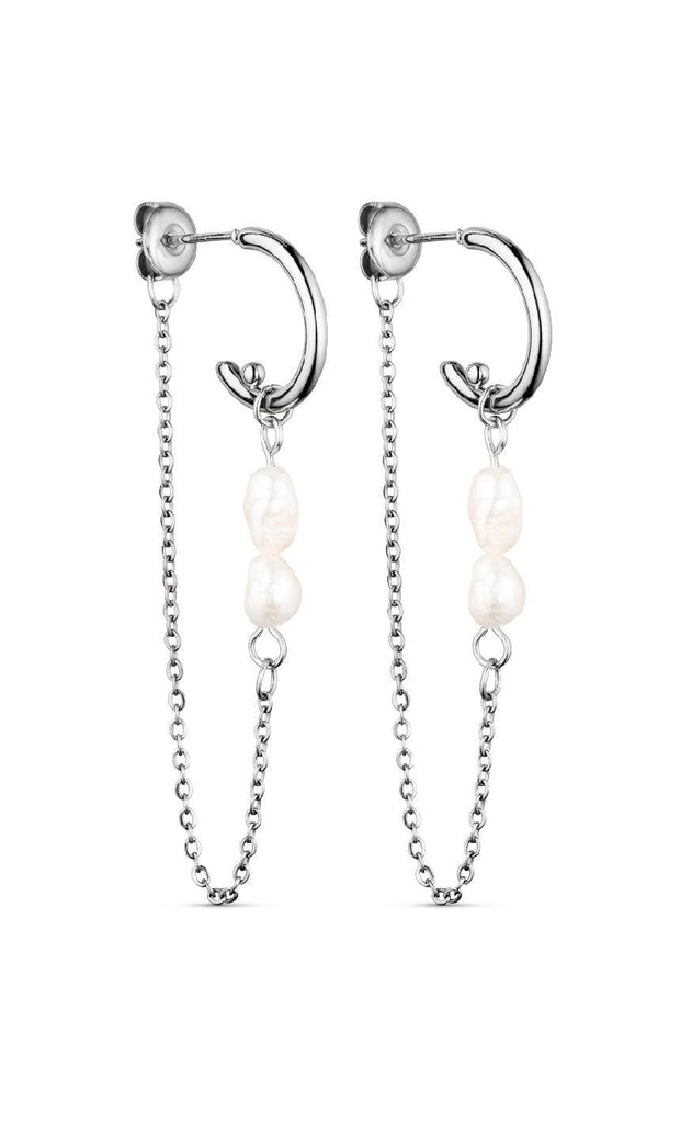 Smykkeli Copenhagen Øreringe - Lund - Silver Colour