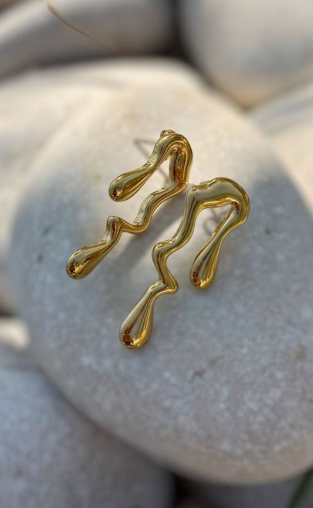 Smykkeli Copenhagen Øreringe - Maja - Gold Colour