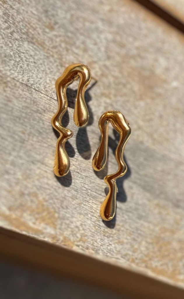 Smykkeli Copenhagen Øreringe - Maja - Gold Colour