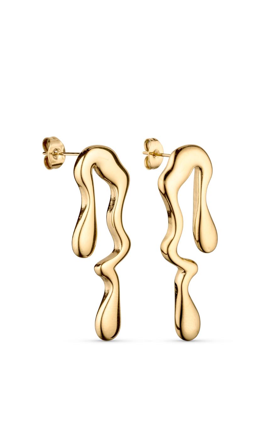 Smykkeli Copenhagen Øreringe - Maja - Gold Colour