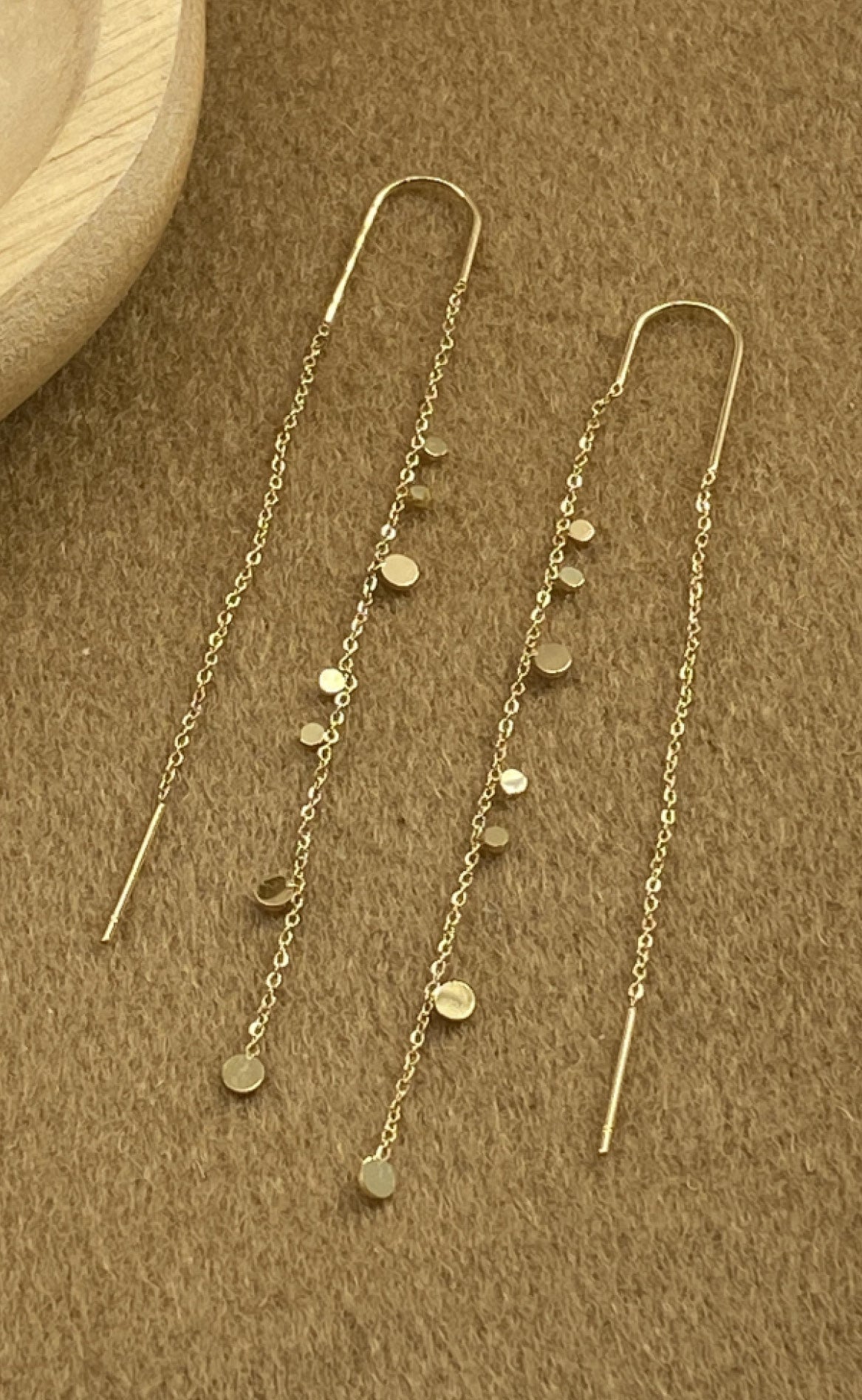 Smykkeli Copenhagen Øreringe - Malibu - Gold Colour