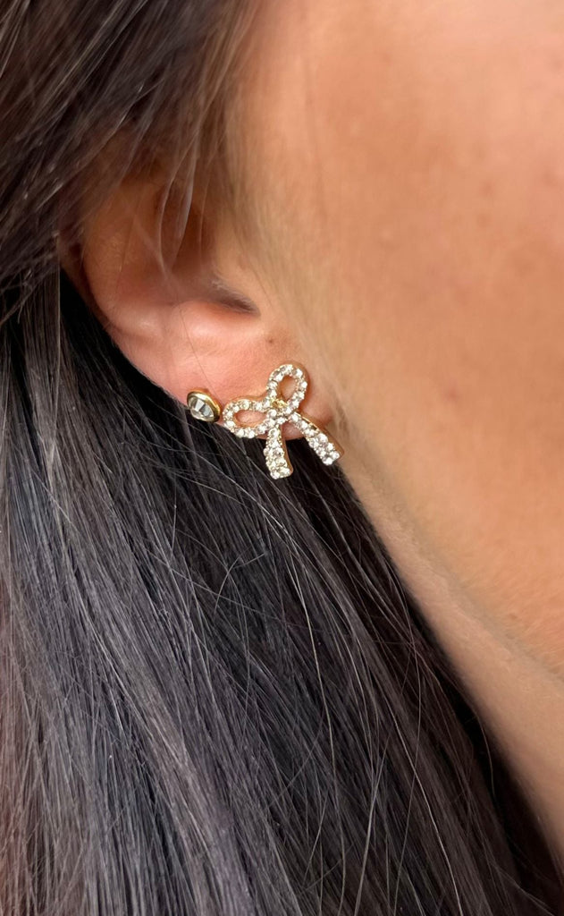 Smykkeli Copenhagen Øreringe - Nara Bow - Gold Colour