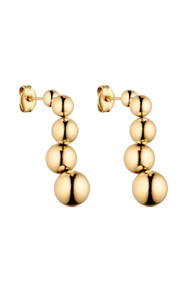 Smykkeli Copenhagen Øreringe - Safina - Gold Colour