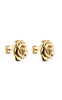 Smykkeli Copenhagen Øreringe - Small Rose - Gold Colour