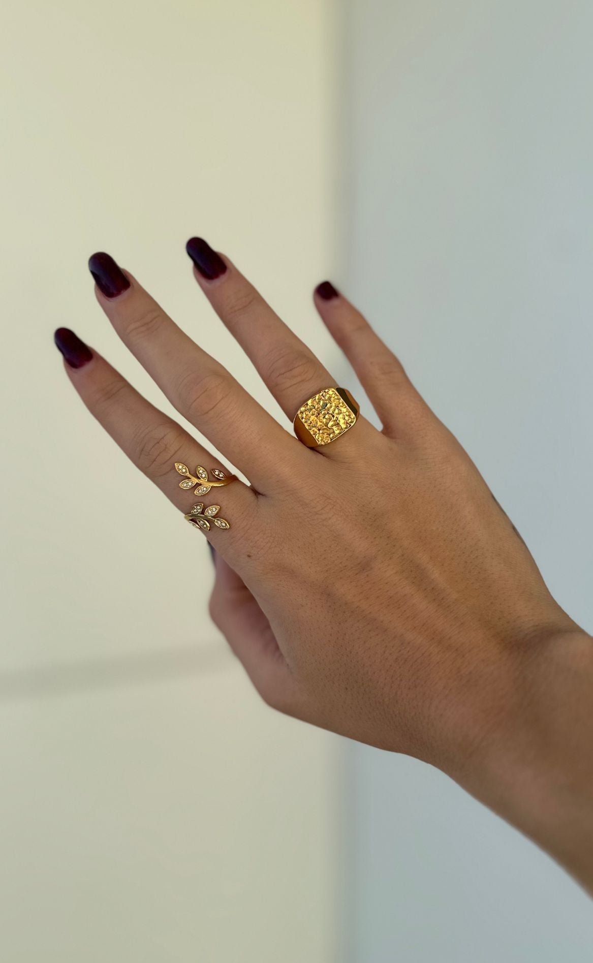 Smykkeli Copenhagen Ring - Ebeltoft - Gold Colour