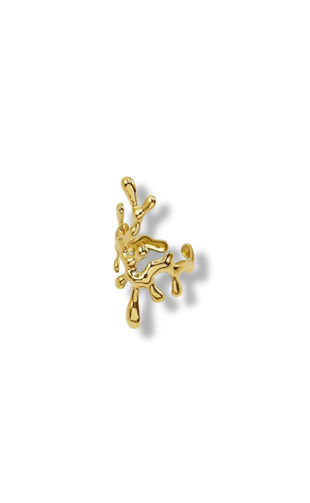 Smykkeli Copenhagen Ring - Emily Big - Gold Colour