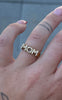 Smykkeli Copenhagen Ring - Glitter Mom - Gold Colour