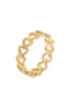 Smykkeli Copenhagen Ring - Hanna Heart - Golden Colour