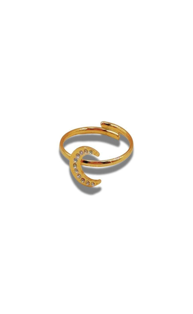 Smykkeli Copenhagen Ring - Havana Moon - Gold Colour