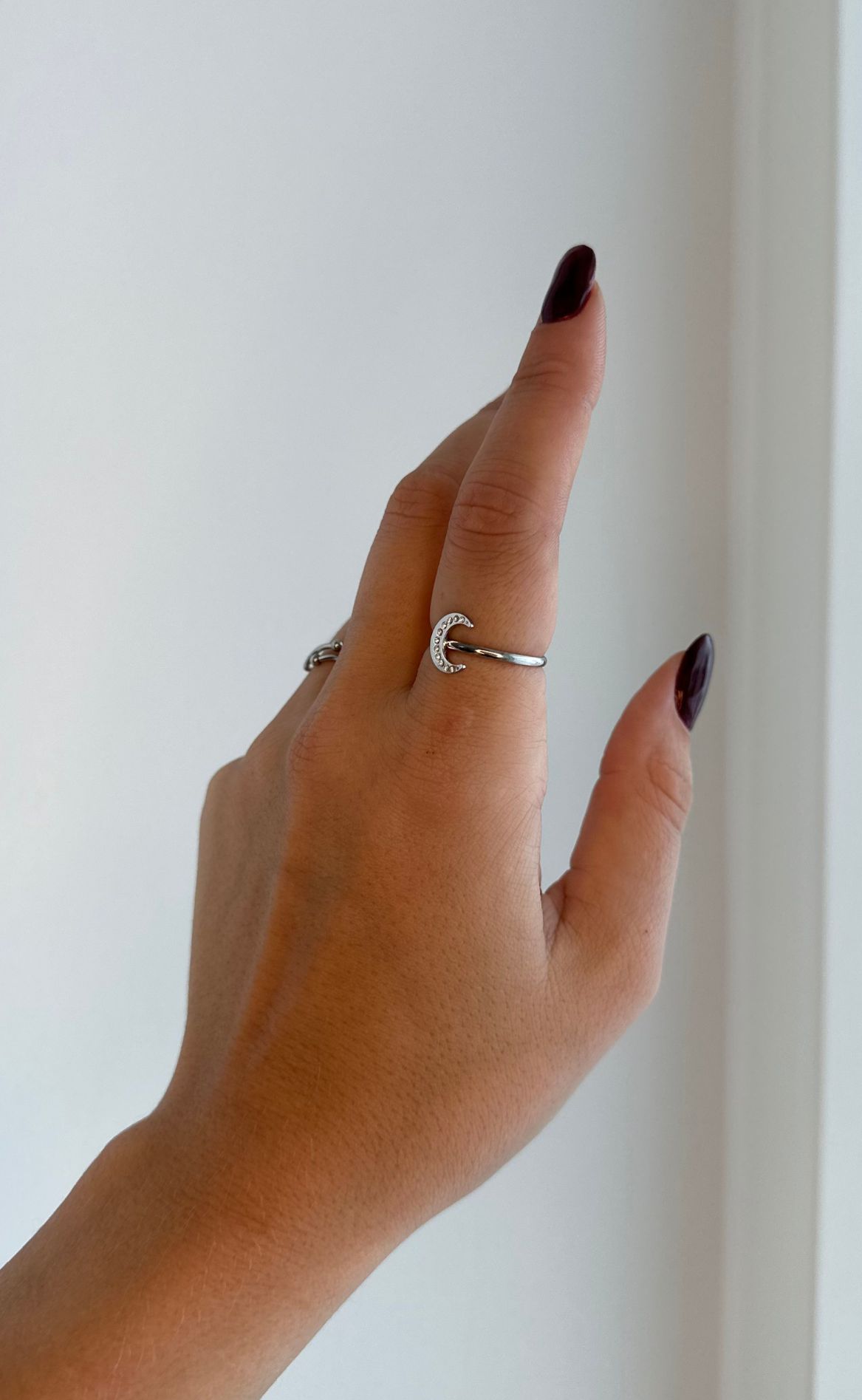 Smykkeli Copenhagen Ring - Havana Moon - Silver Colour