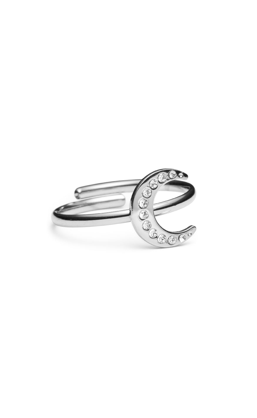 Smykkeli Copenhagen Ring - Havana Moon - Silver Colour