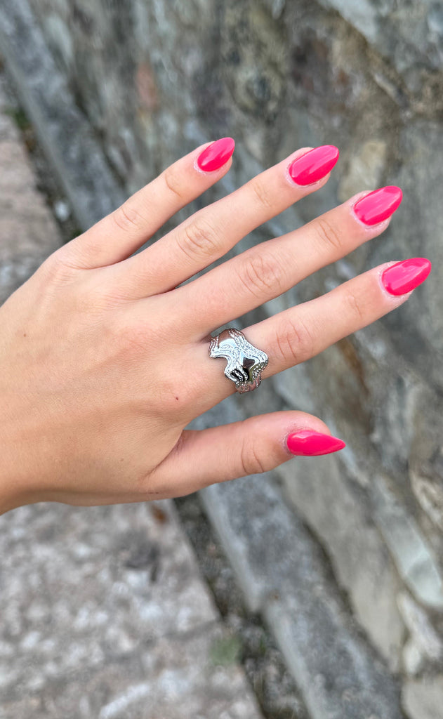 Smykkeli Copenhagen Ring - Line - Silver Colour