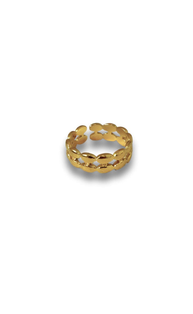Smykkeli Copenhagen Ring - Lisa - Gold Colour