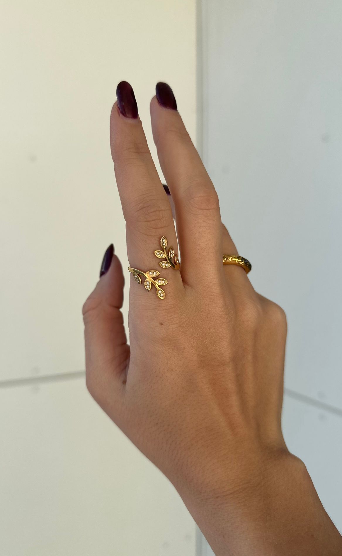 Smykkeli Copenhagen Ring - Lugano - Gold Colour