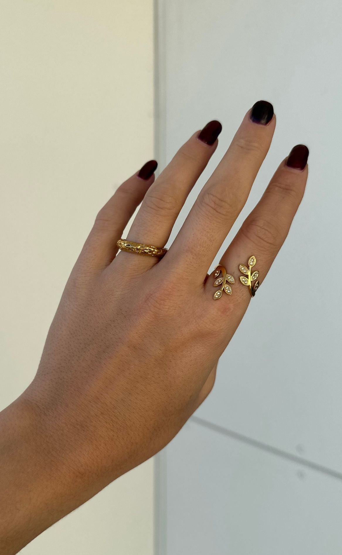 Smykkeli Copenhagen Ring - Lugano - Gold Colour