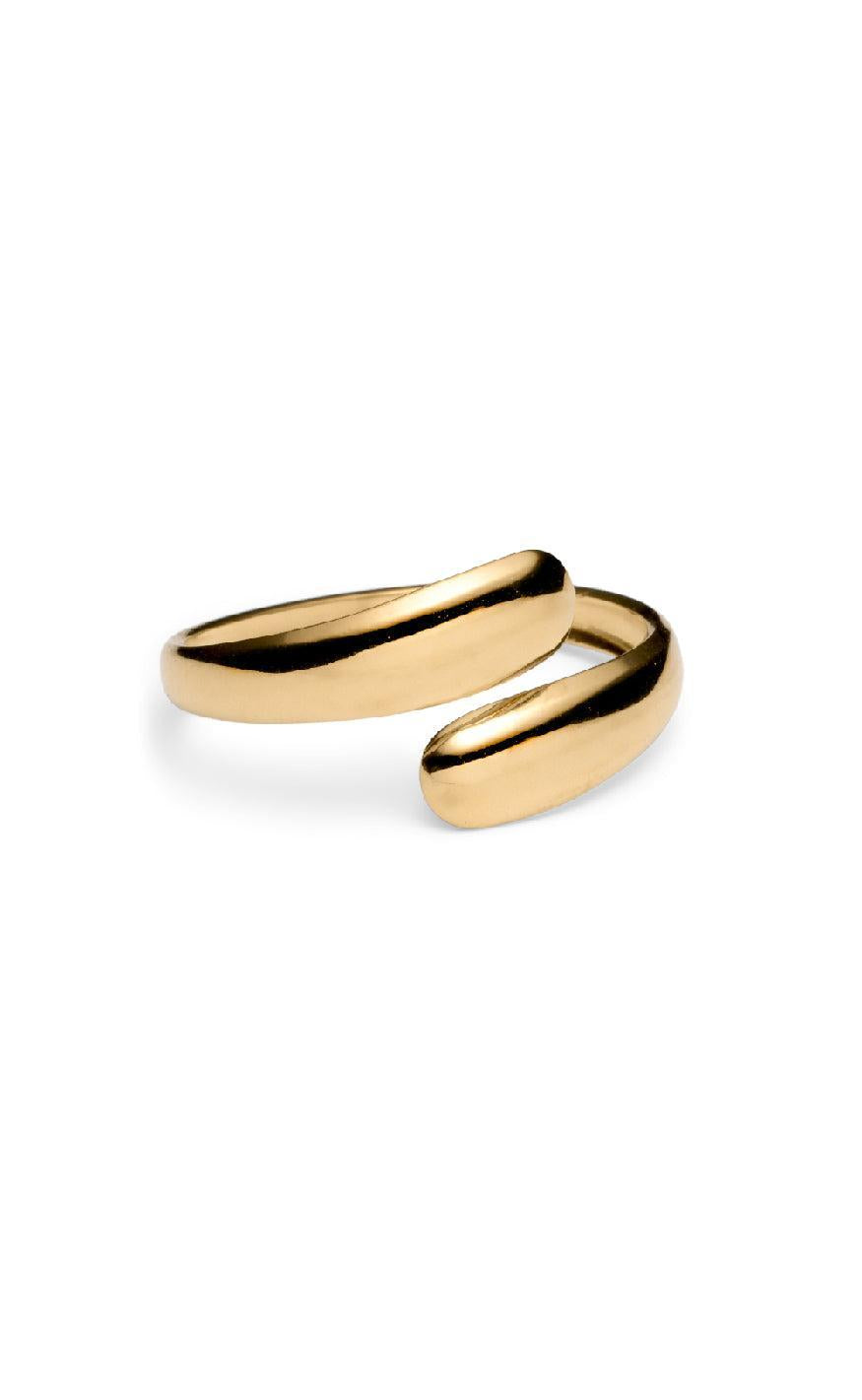 Smykkeli Copenhagen Ring - Nashville - Gold Colour