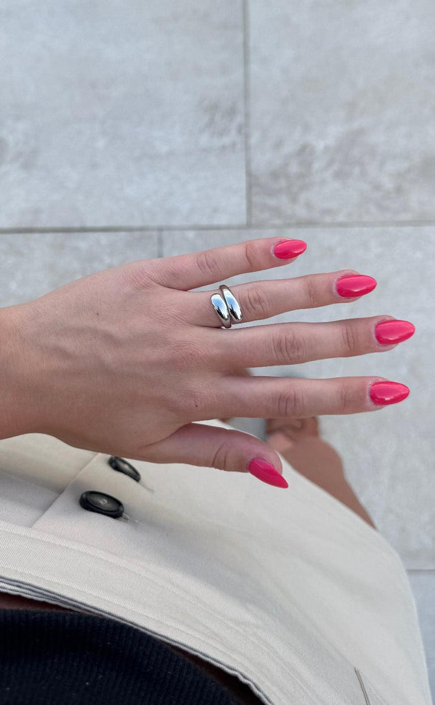 Smykkeli Copenhagen Ring - Nashville - Silver Colour