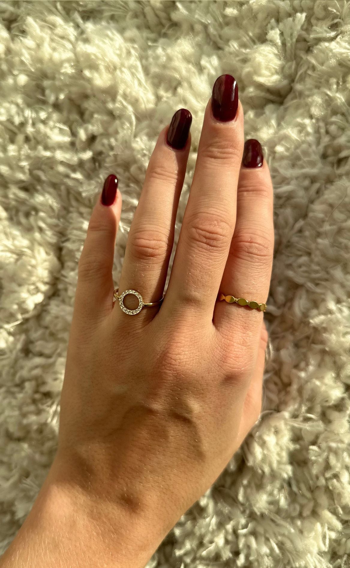 Smykkeli Copenhagen Ring - Oakland - Gold Colour